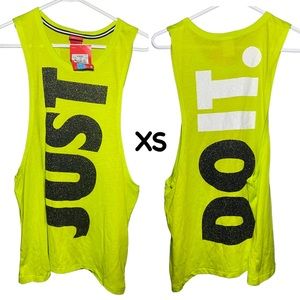 Nike Womens ‘Just Do It’ Athletic Training Tank XS